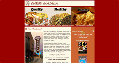 Desktop Screenshot of currymasalaindowntown.com